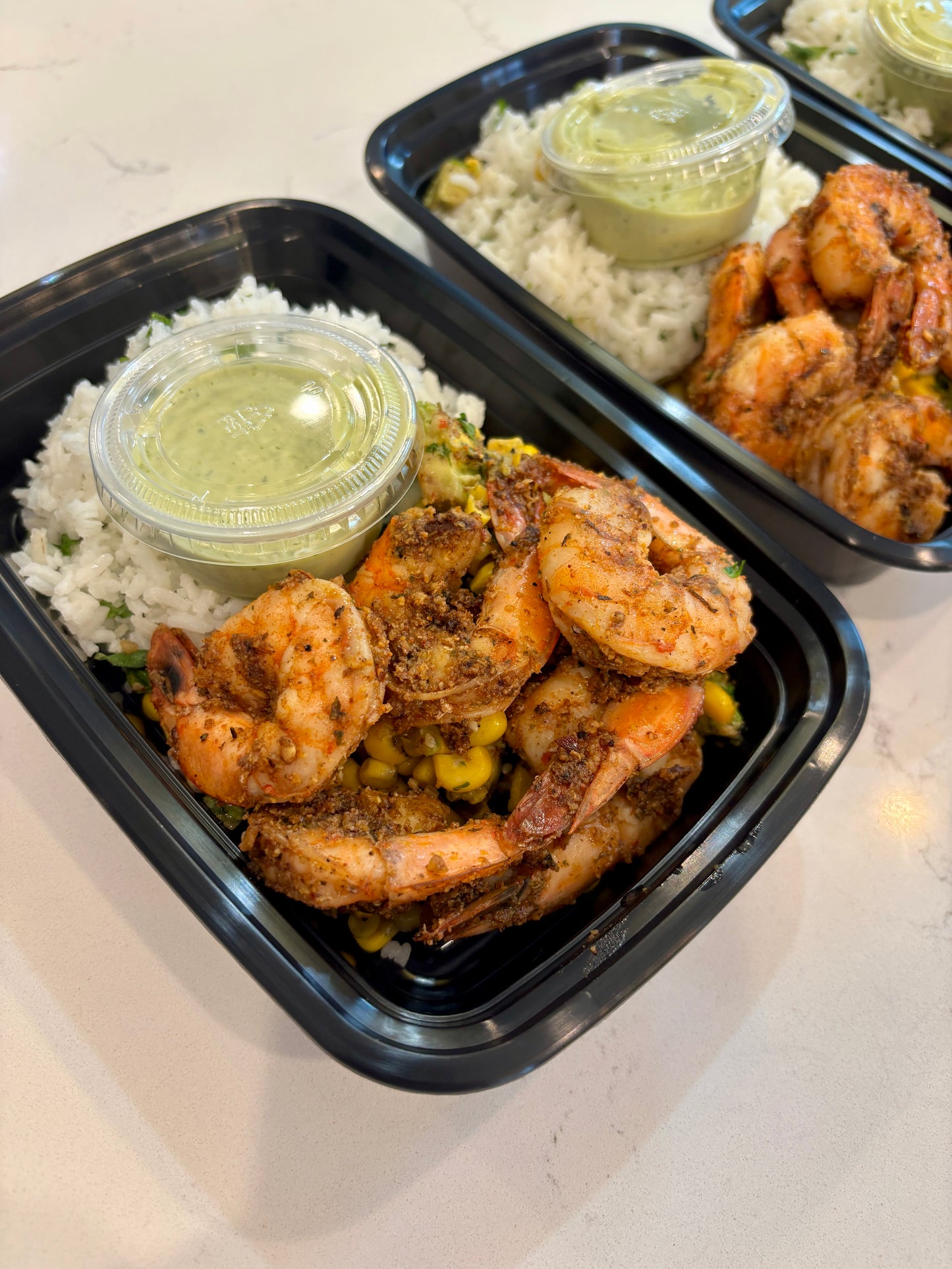 BLACKENED SHRIMP BOWL