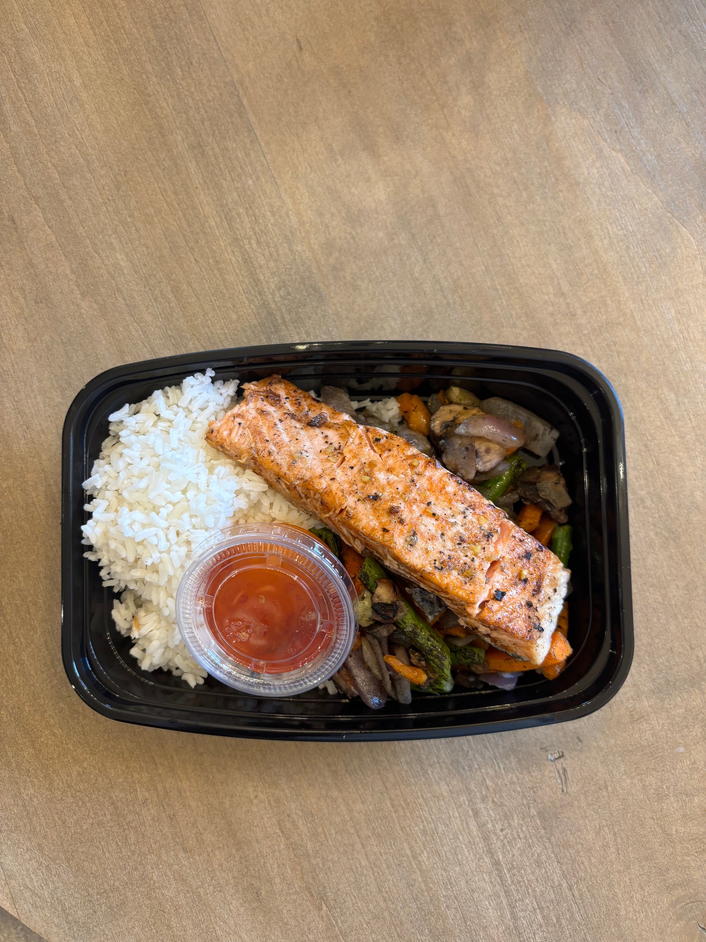 APPLE CIDER GLAZED GRILLED SALMON